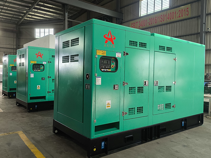 55℃ high-temperature areas Three silent generator sets sent to Saudi Arabia